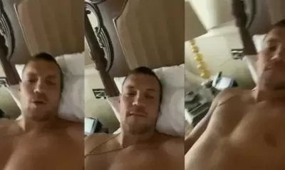 Артем Дзюба дрочит член (слив скандального видео в сеть)