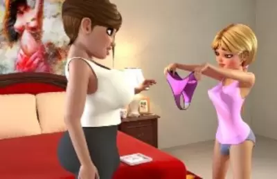 Большое желание Эми - Хентай 3D порно транс мультик с русской озвучкой