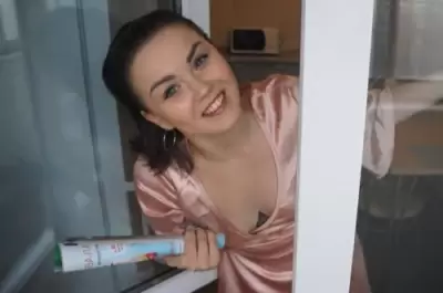 Раздача минетов от моей пьяненькой соседки